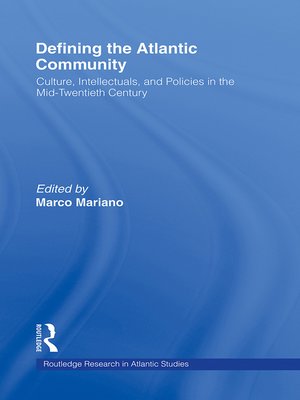 cover image of Defining the Atlantic Community